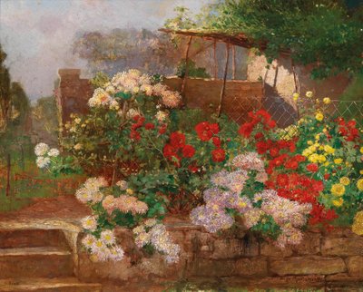 Garten in Brioni von Hugo Charlemont